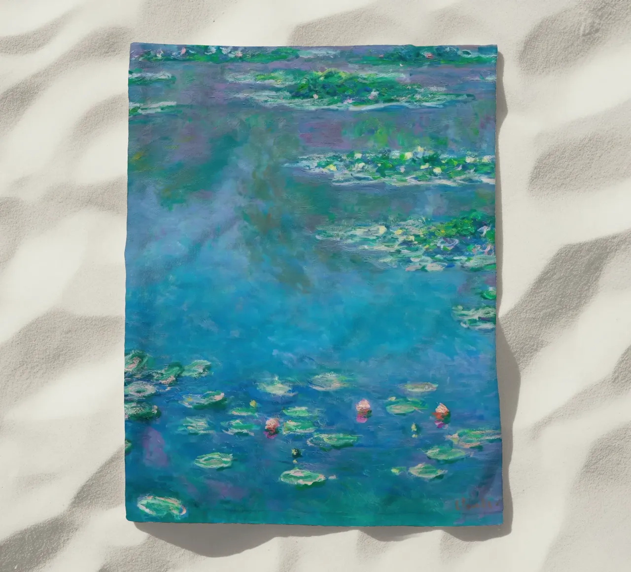 Claude monet Ninfee 9 telo mare da clay bobby