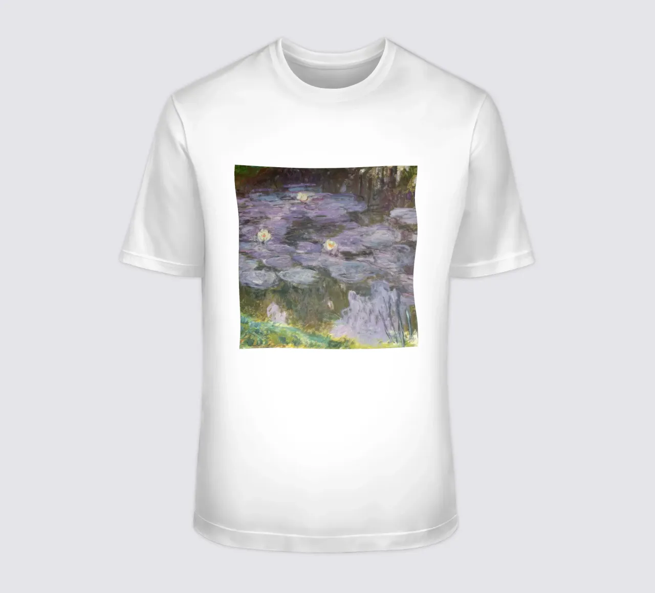 Claude monet Ninfee 10 t-shirt da clay bobby