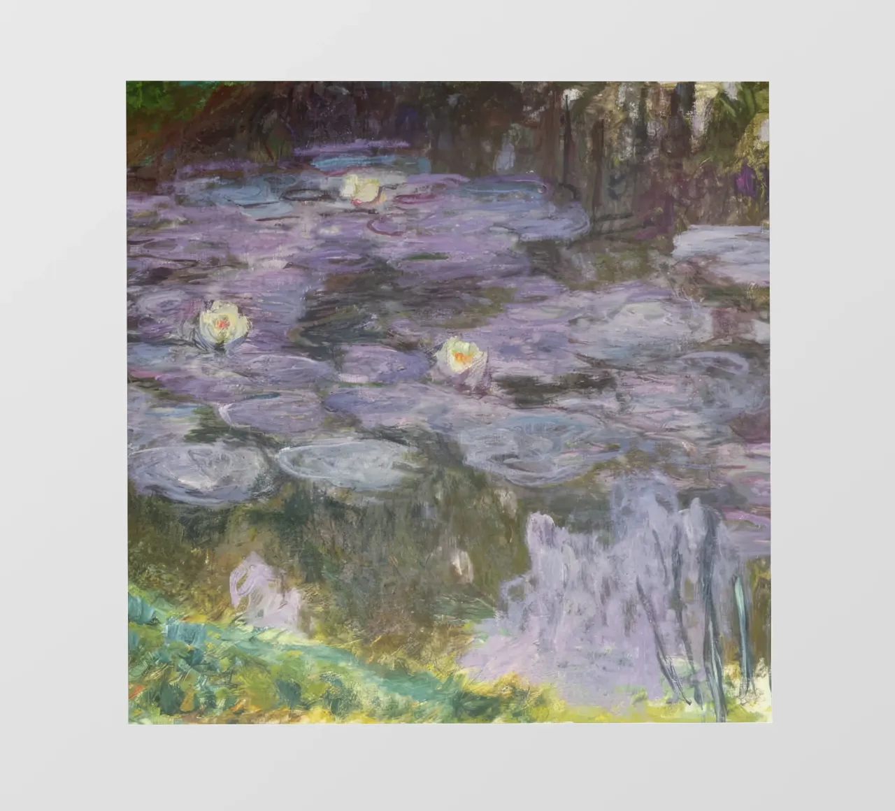 Claude monet Ninfee 10 telo in pvc da clay bobby