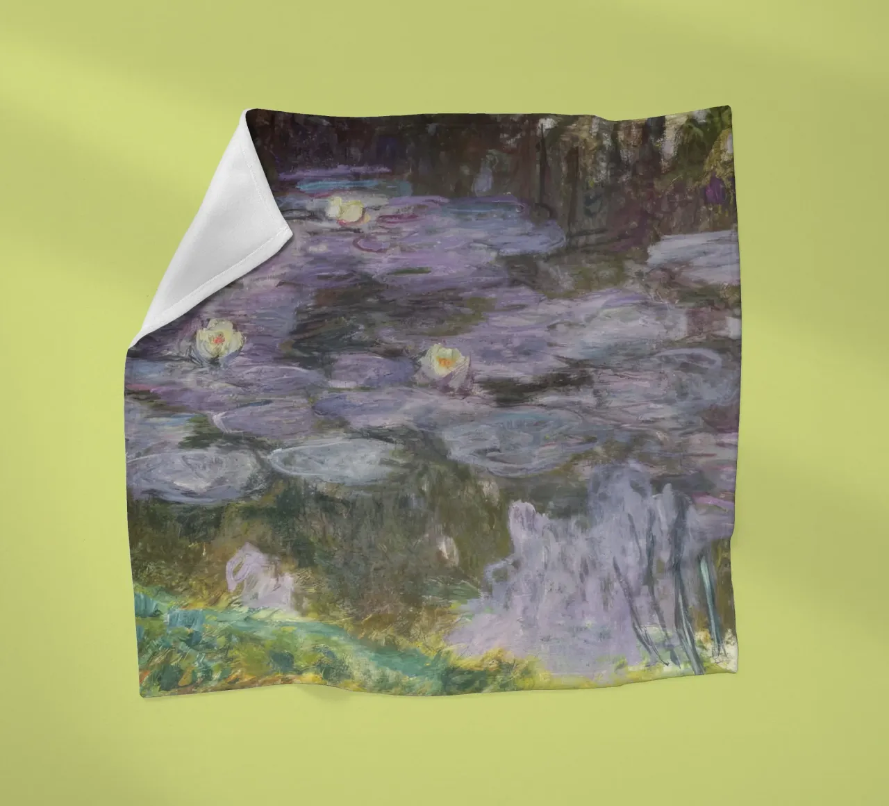 Claude monet Ninfee 10 coperta in pile da clay bobby