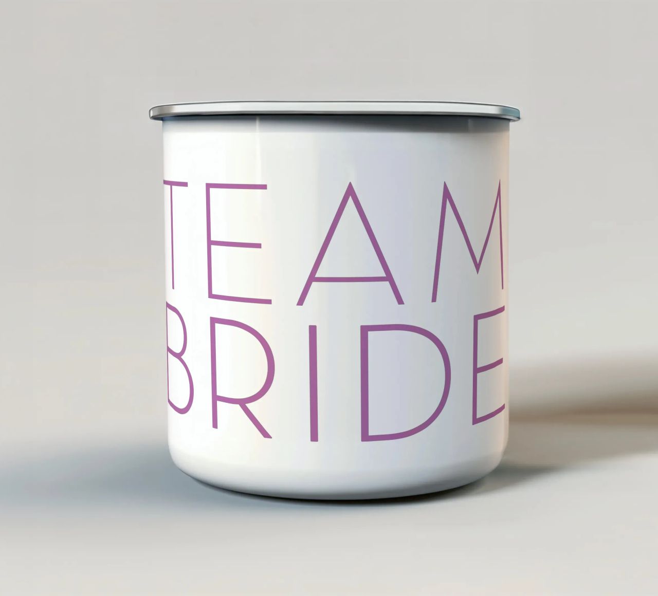 Team Bride tazza in smalto da Le club Club