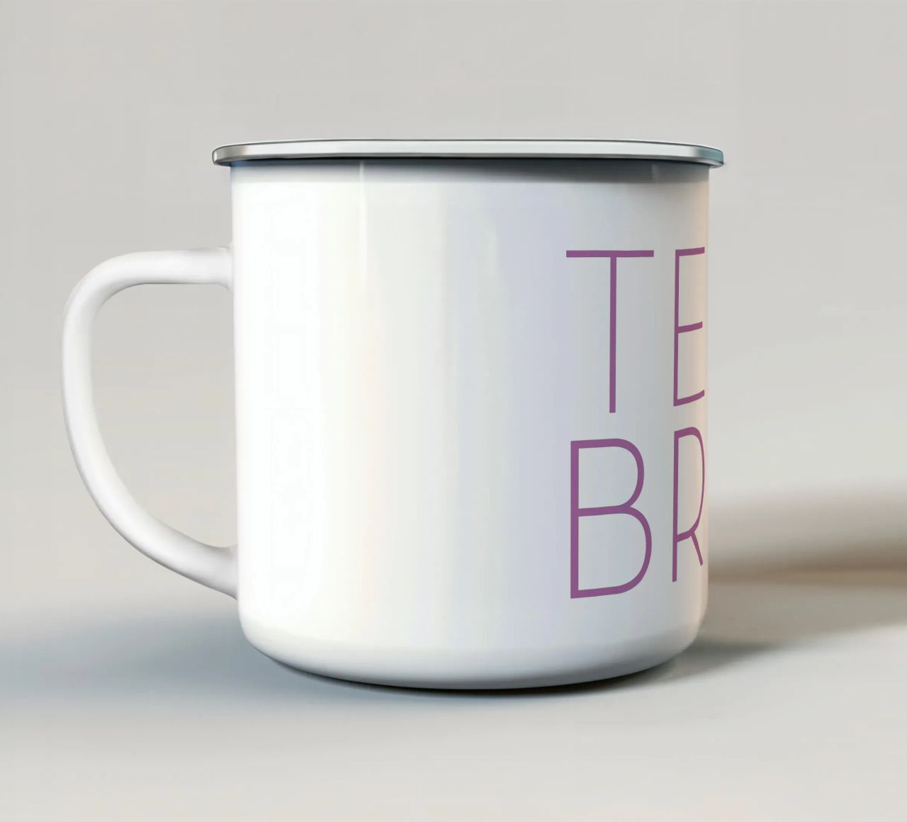 Team Bride tazza in smalto da Le club Club
