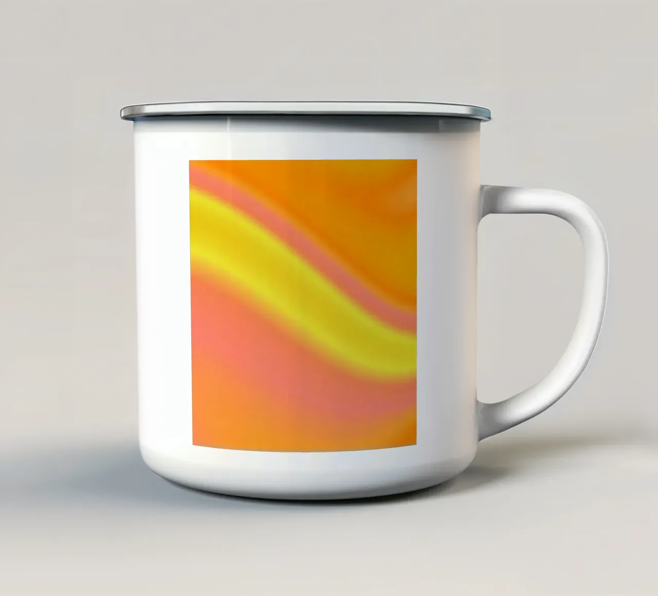 SHAKE IT, SHAKE IT ...🍑 tazza in smalto da ÂME LIBRE STUDIO