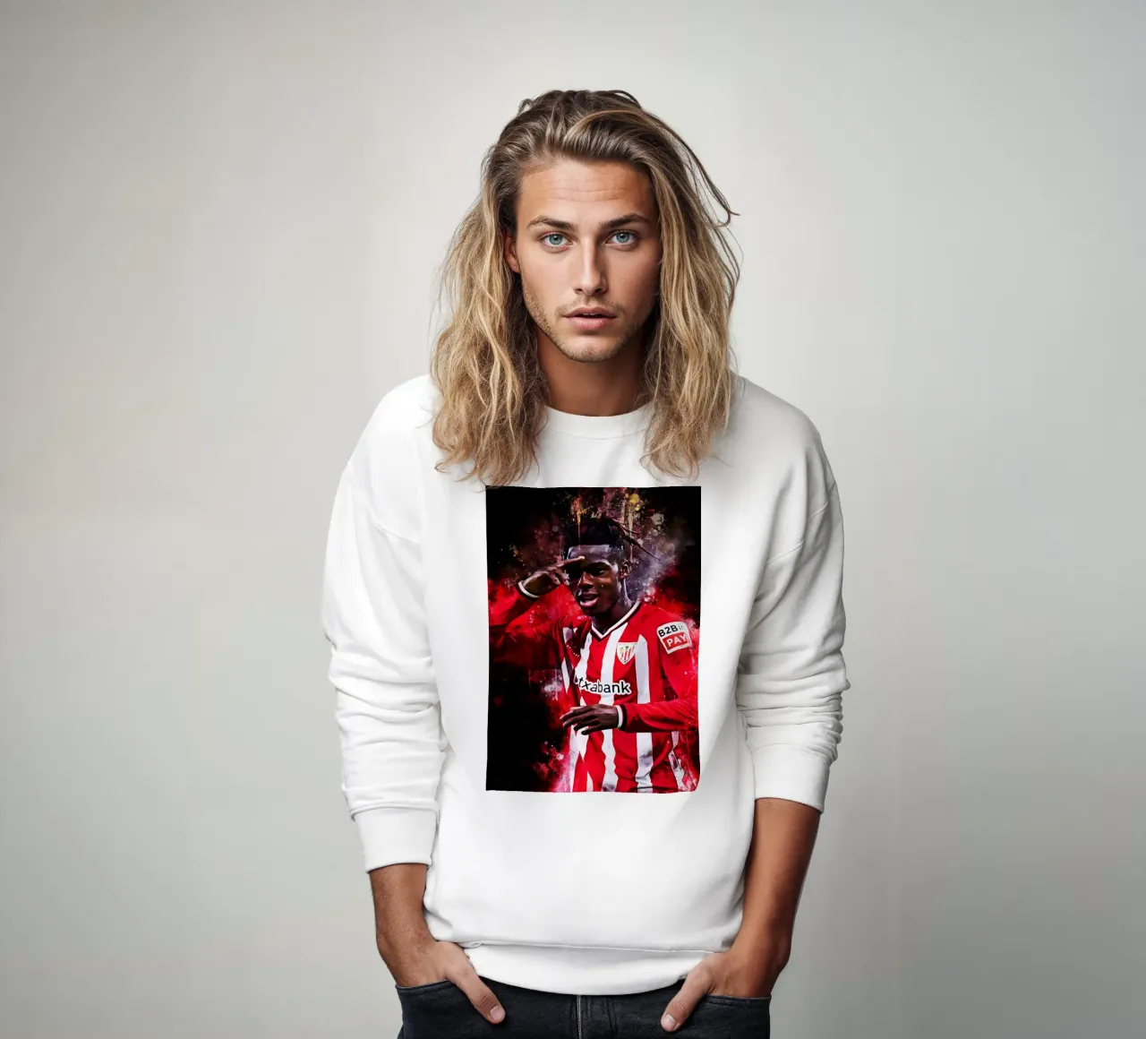 Nico Williams felpa da MasterInkArt