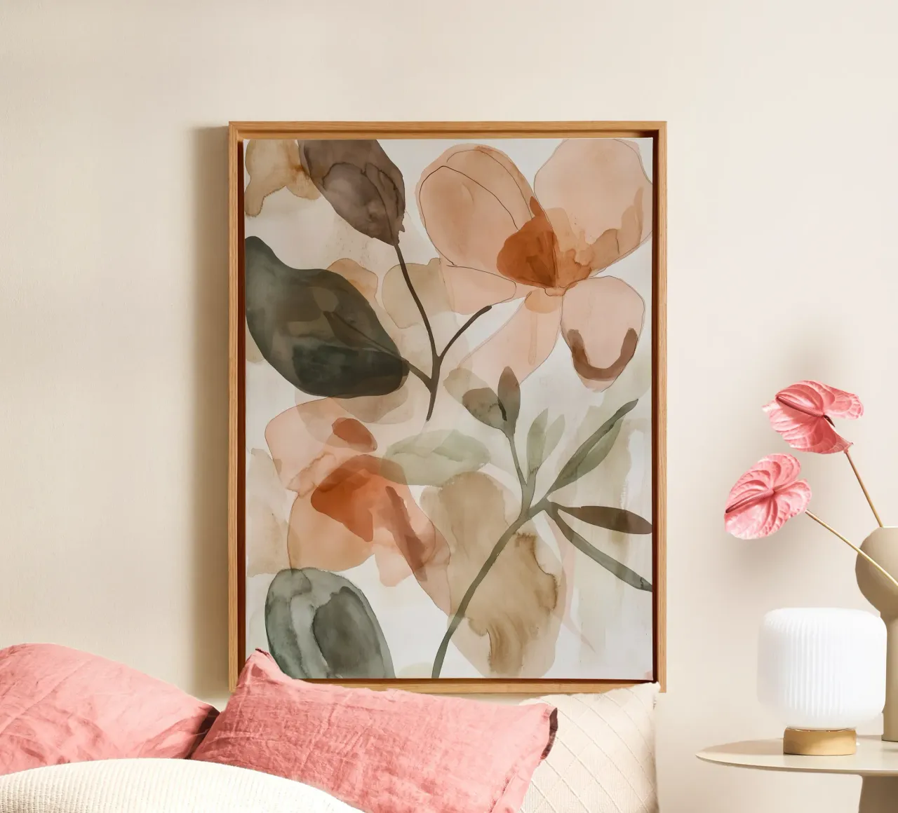 Pillow Pattern No 14 tela con Cornice a cassetta da treechild