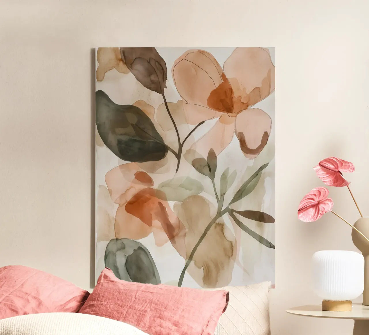 Pillow Pattern No 14 tela con Cornice a cassetta da treechild