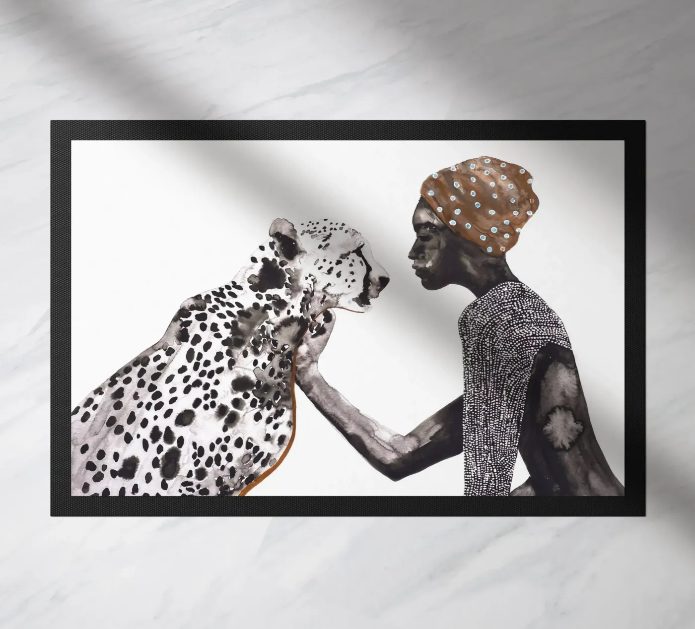 GRACE Fußmatte von Adele.Grace