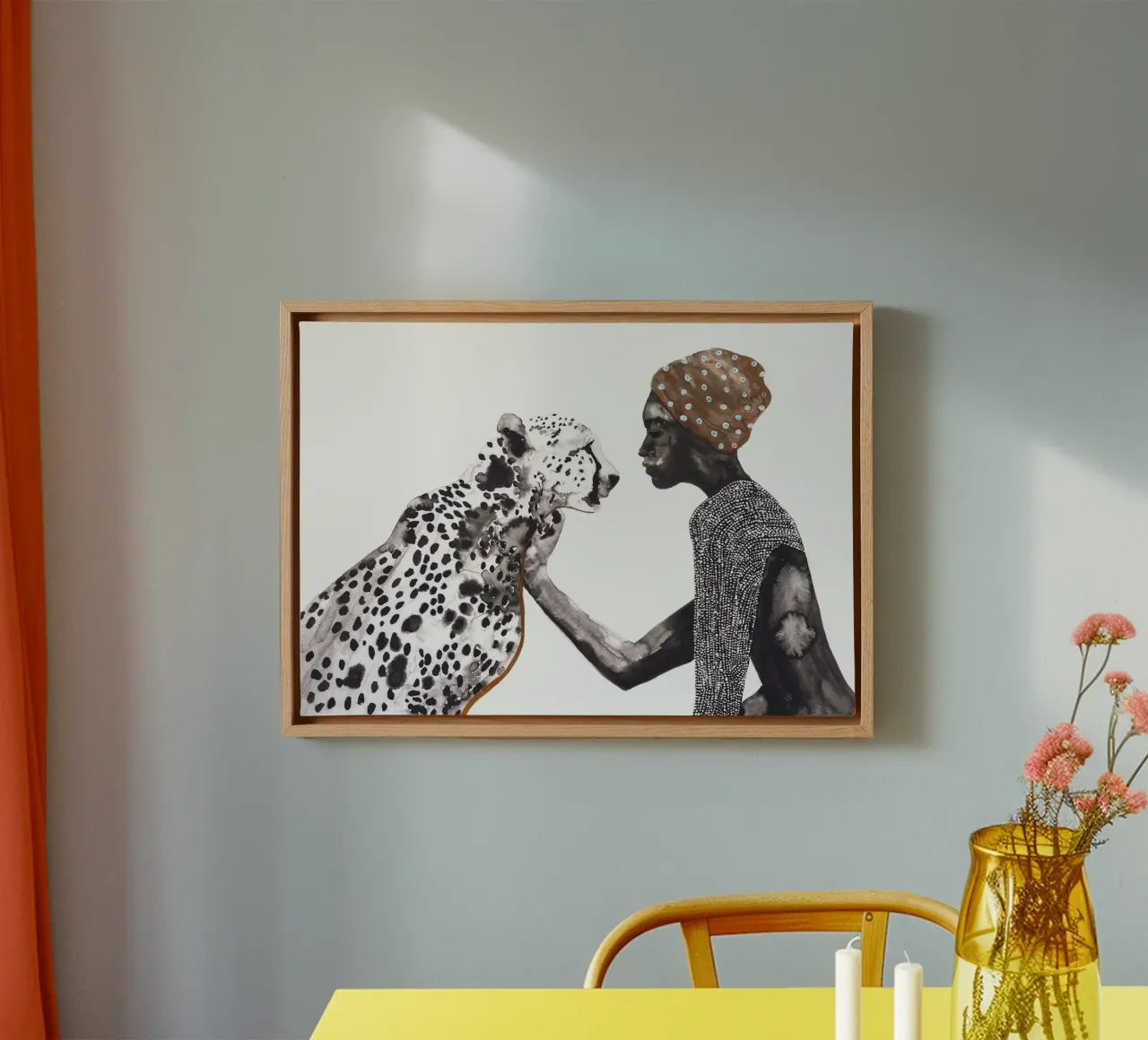 GRACE canvas met Baklijst van Adele.Grace