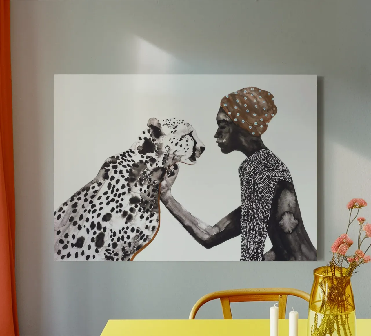 GRACE canvas met Baklijst van Adele.Grace