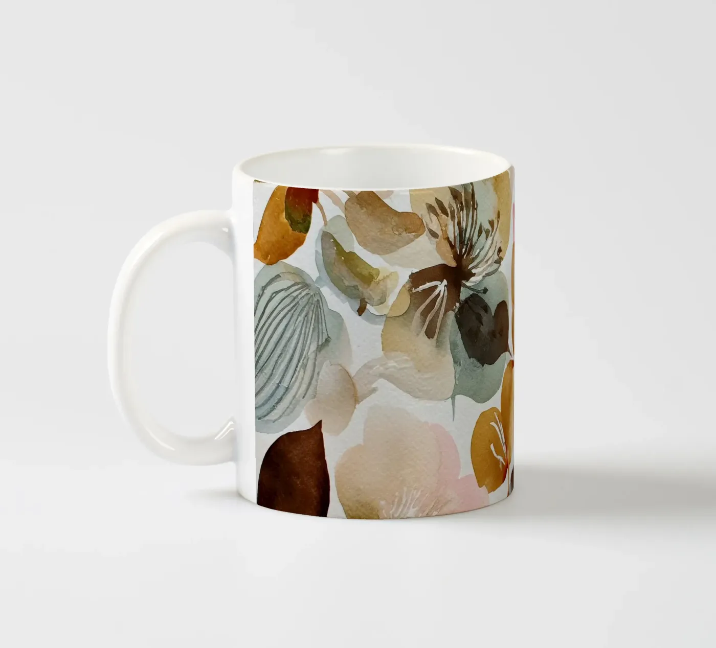 Pillow Pattern No 15 ceramic mug by treechild