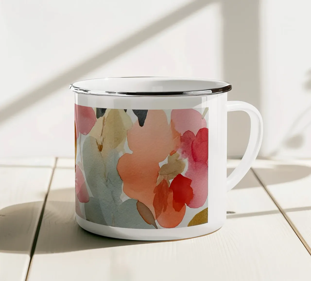 Pillow Pattern No 15 tazza in smalto da treechild
