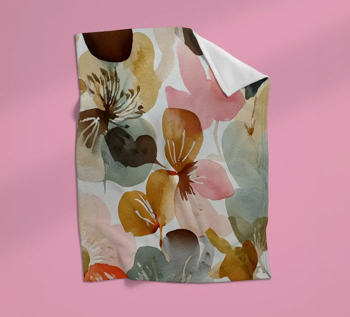 Pillow Pattern No 15 Fleecedecke von treechild