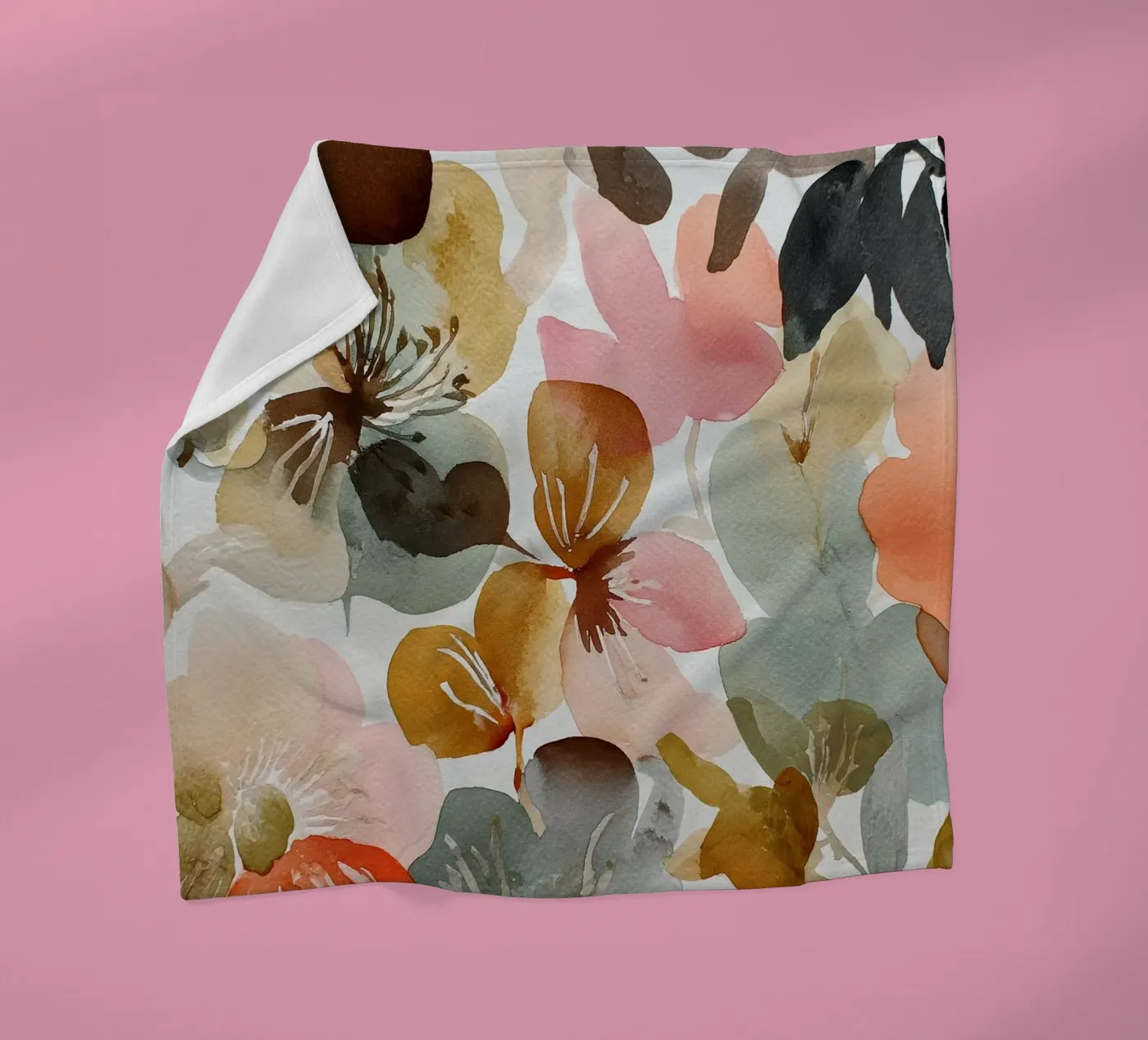 Pillow Pattern No 15 Fleecedecke von treechild