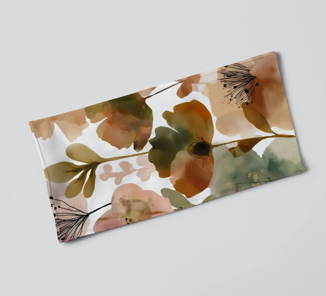 Pillow Pattern No 16 asciugamano da bagno da treechild