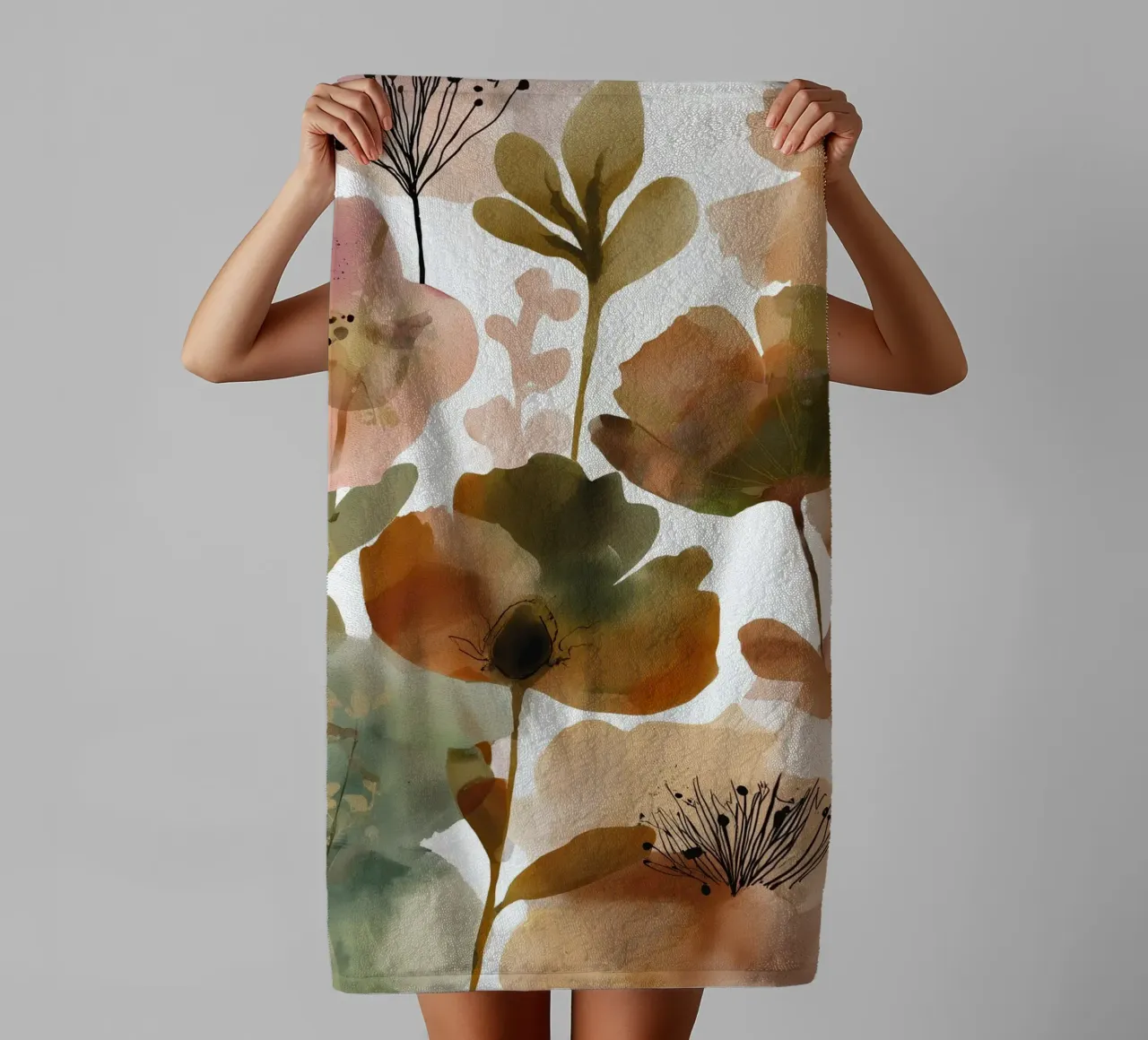 Pillow Pattern No 16 asciugamano da bagno da treechild