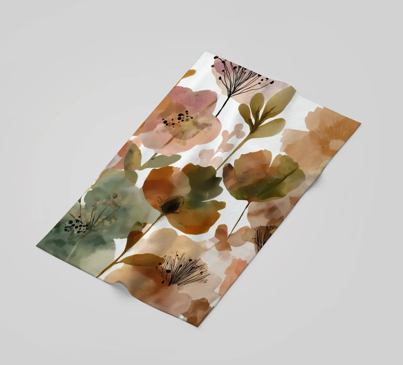 Pillow Pattern No 16 telo mare da treechild