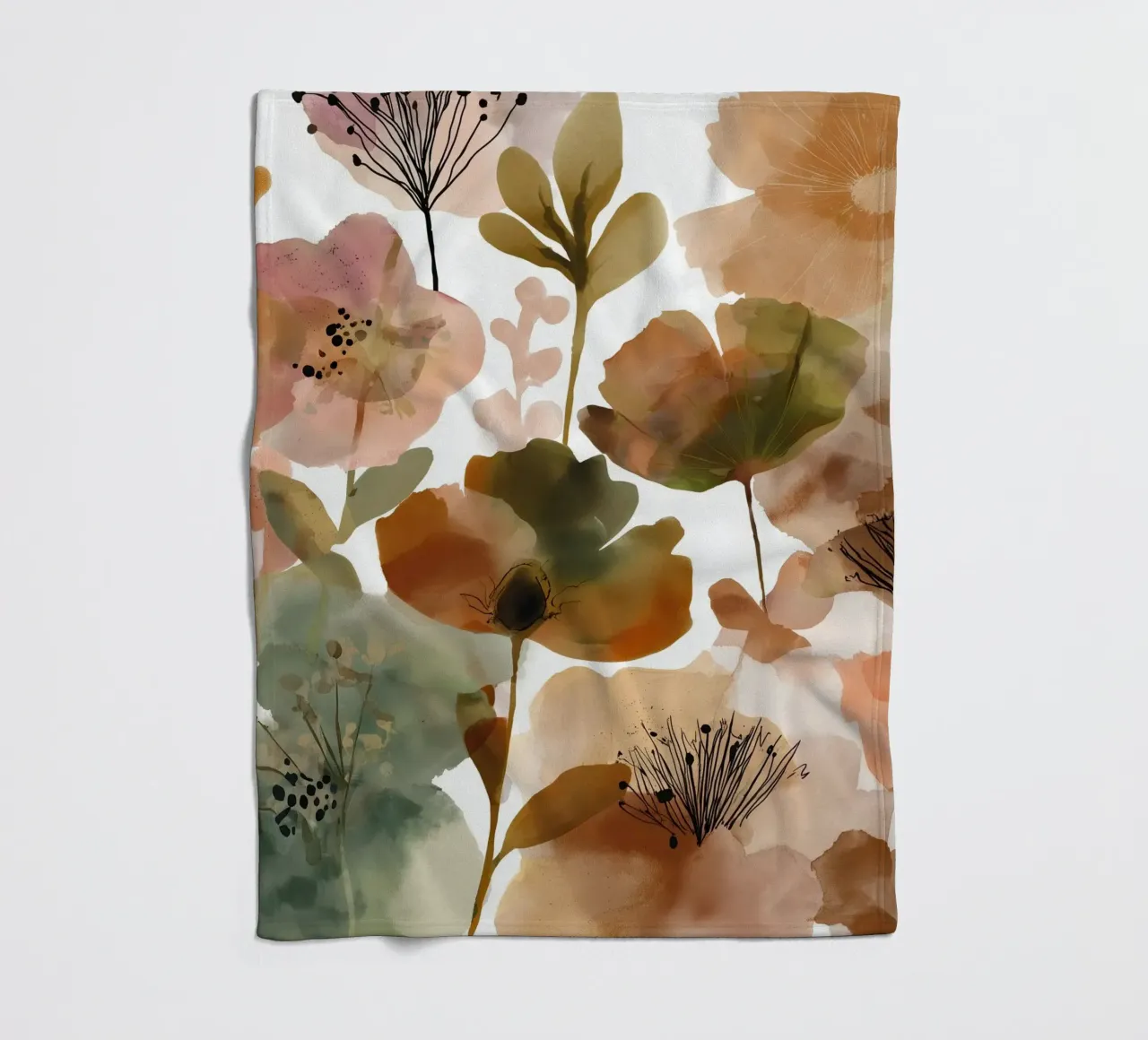 Pillow Pattern No 16 coperta in pile da treechild