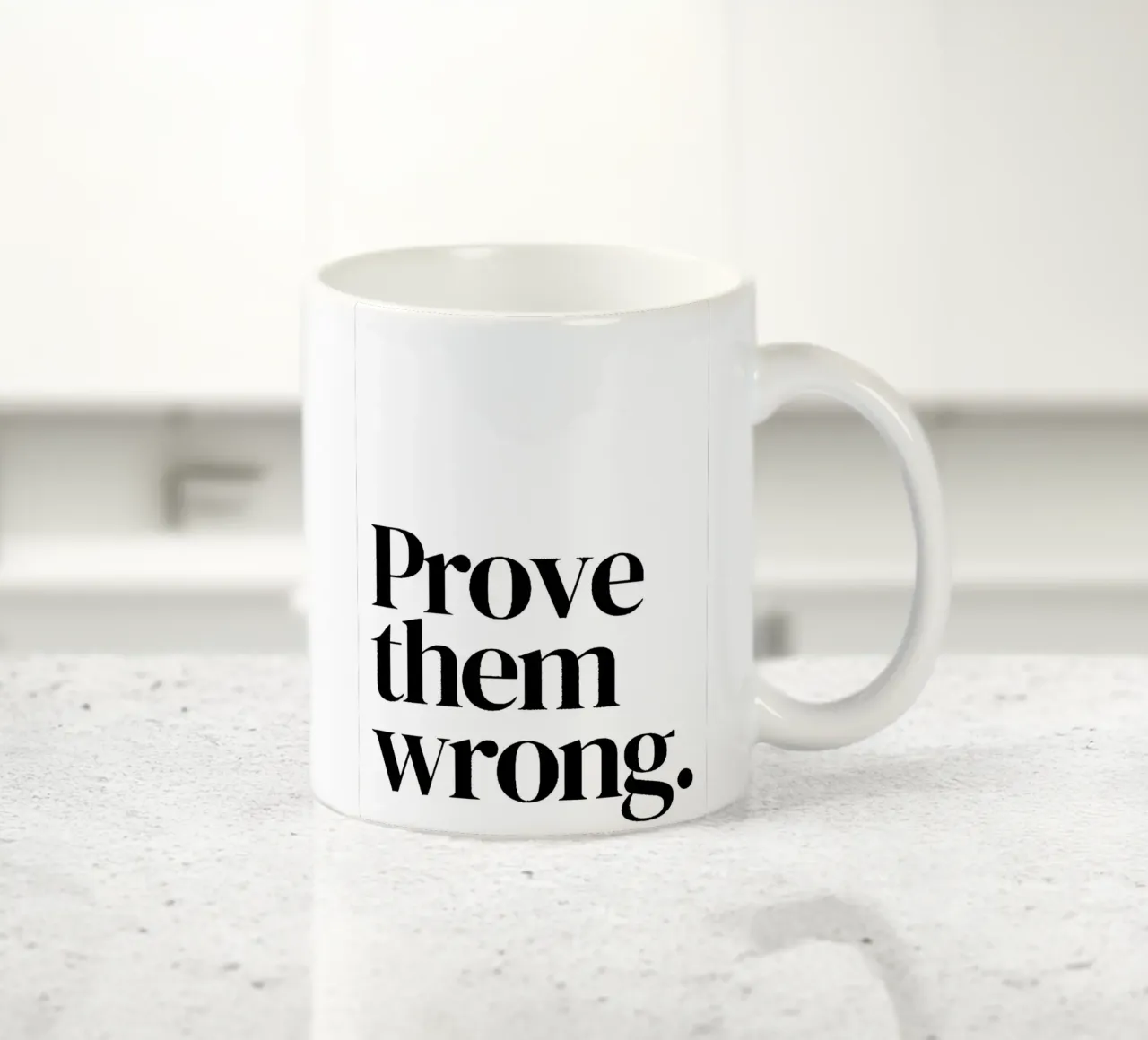 Prove them wrong tazza in ceramica da Type & Tape