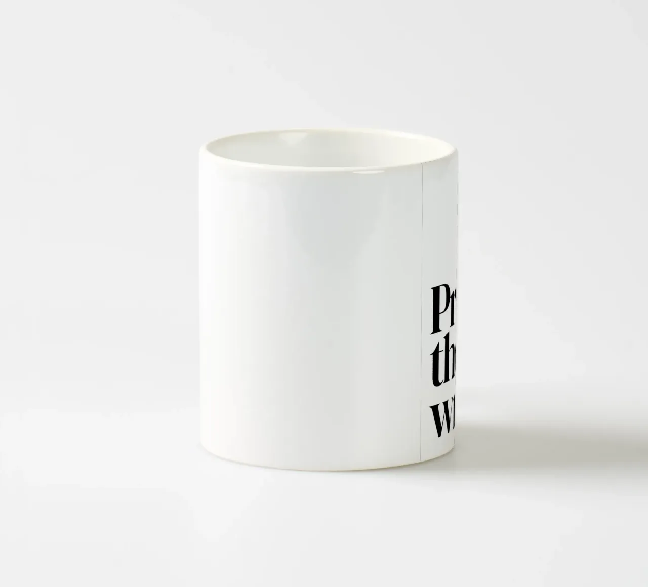 Prove them wrong tazza in ceramica da Type & Tape
