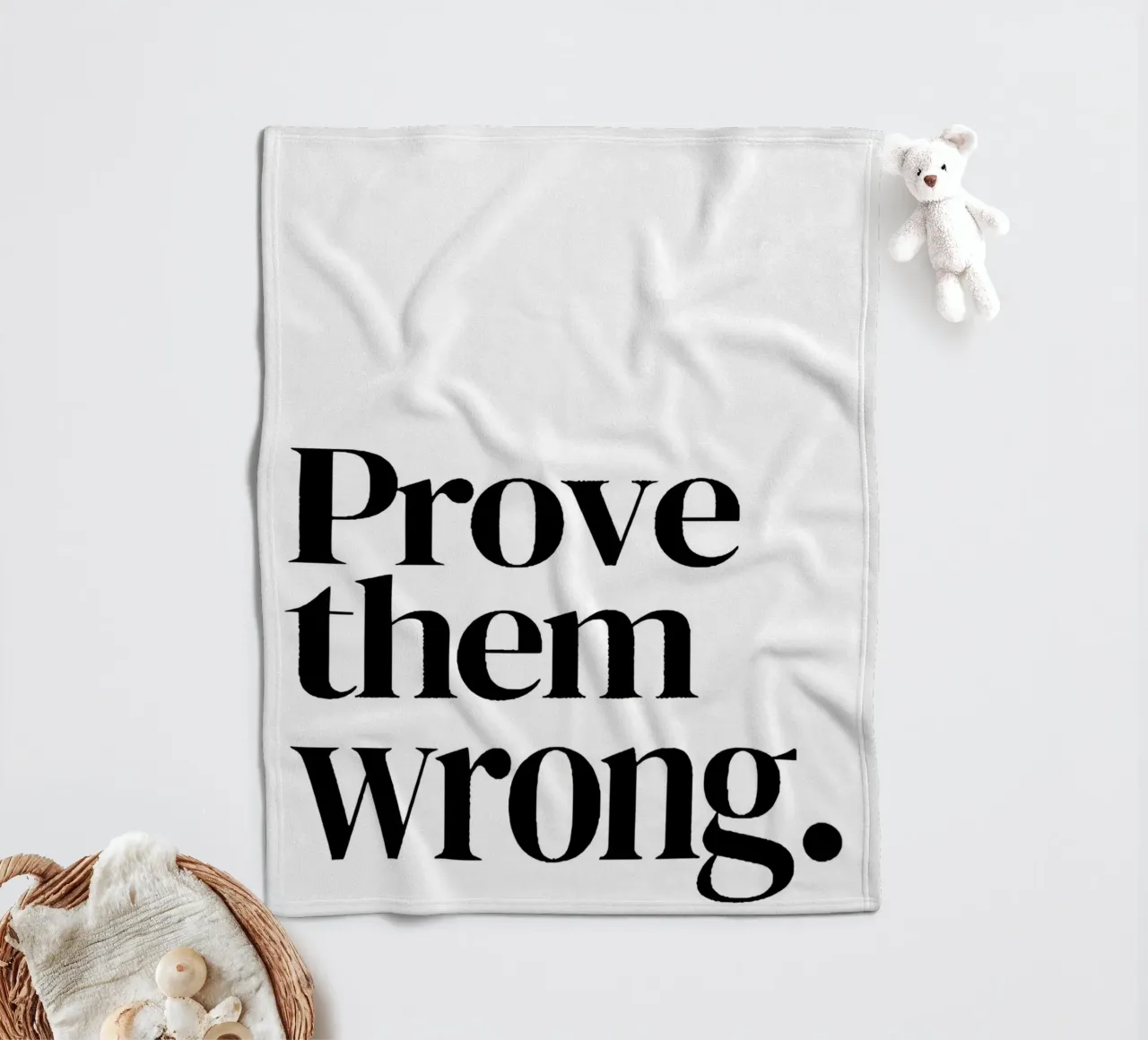 Prove them wrong coperta in pile da Type & Tape