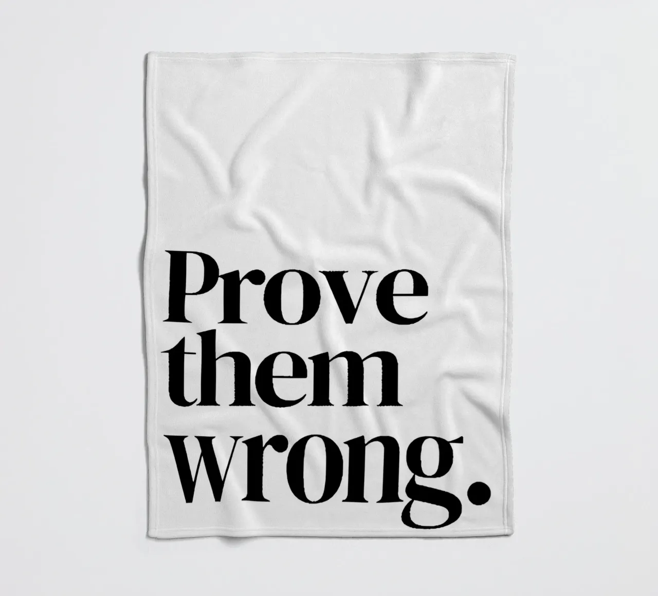 Prove them wrong coperta in pile da Type & Tape