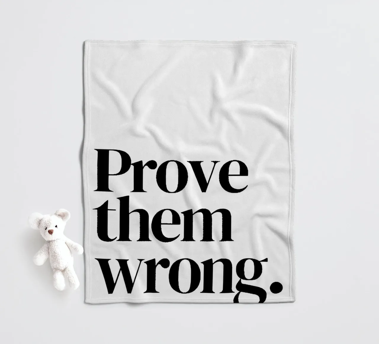 Prove them wrong coperta in pile da Type & Tape