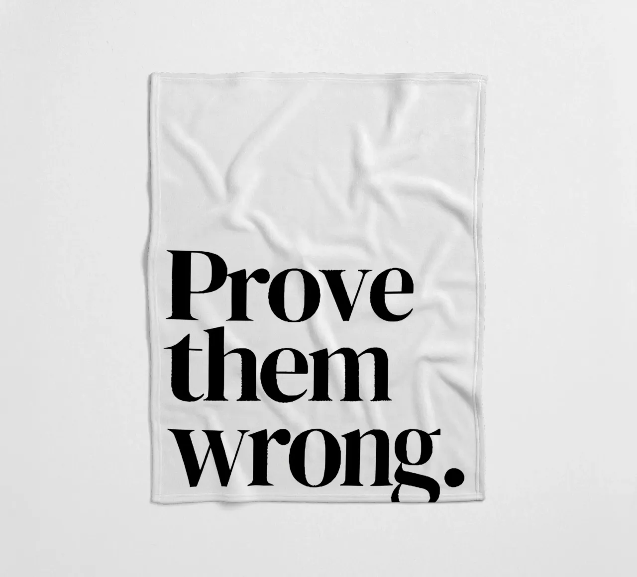 Prove them wrong coperta in pile da Type & Tape