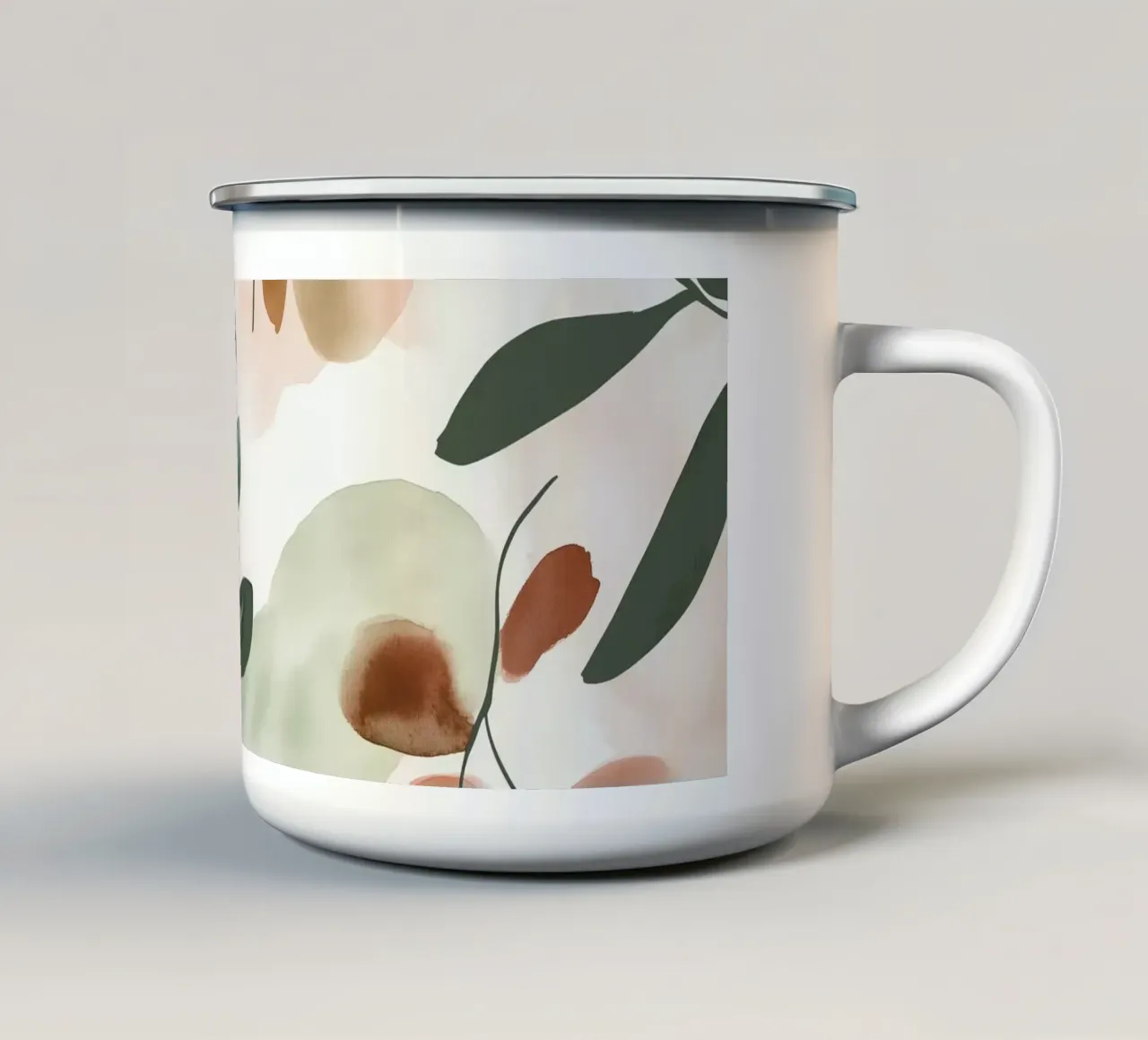Pillow Pattern No 17 tazza in smalto da treechild