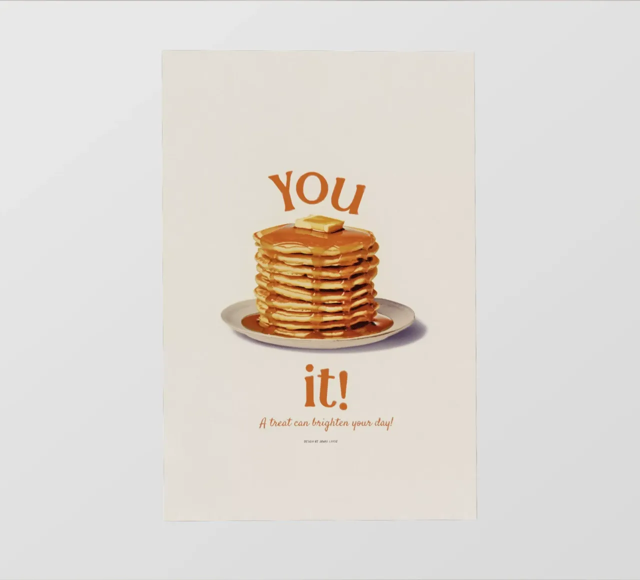 You Pancake it backlit film by Jonas Loose