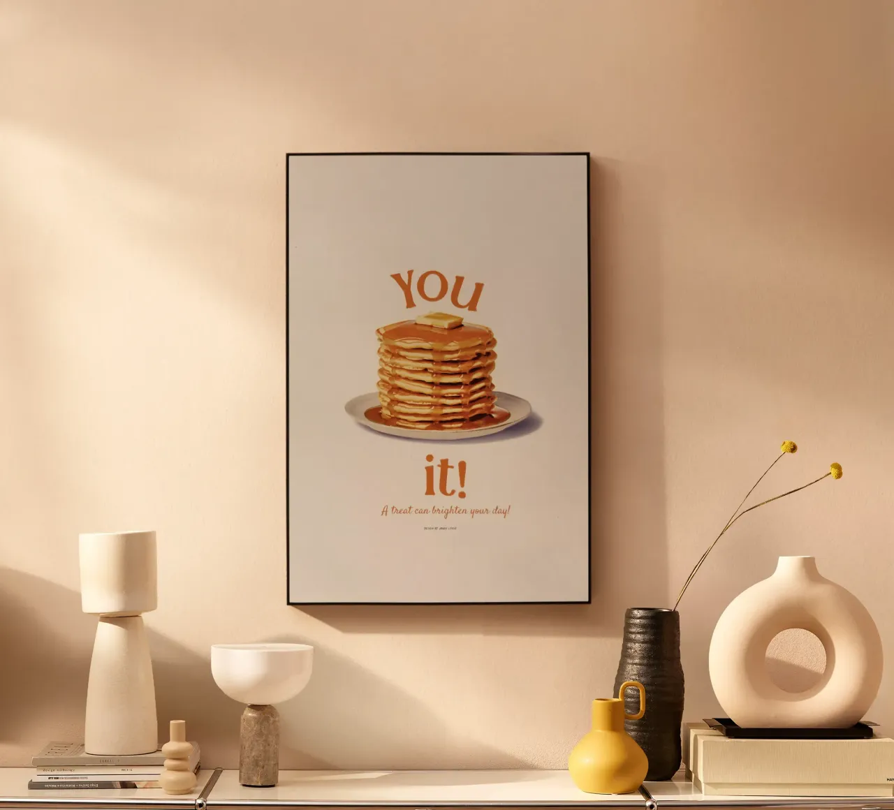 You Pancake it alluminio dibond da Jonas Loose