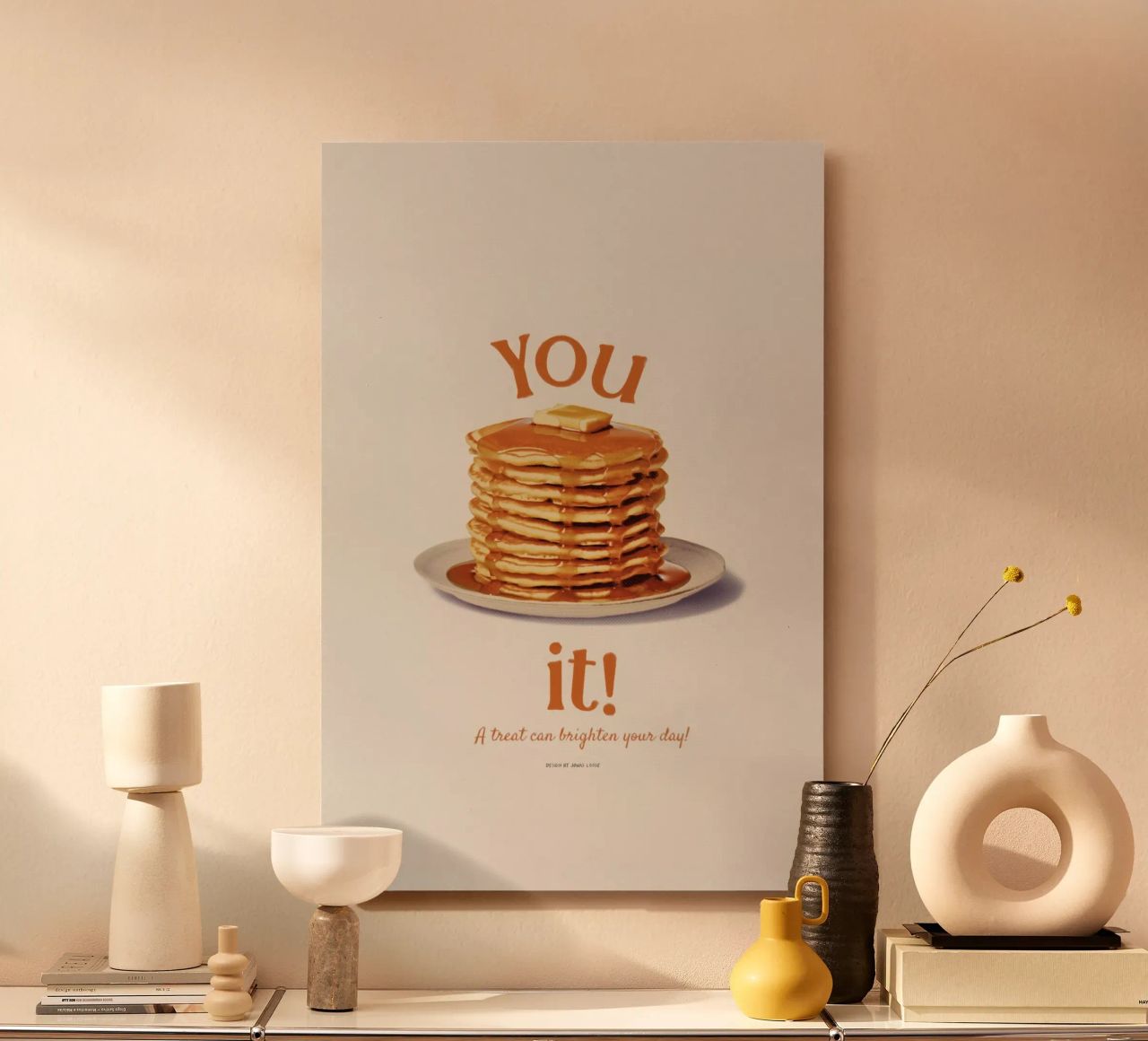 You Pancake it alluminio dibond da Jonas Loose