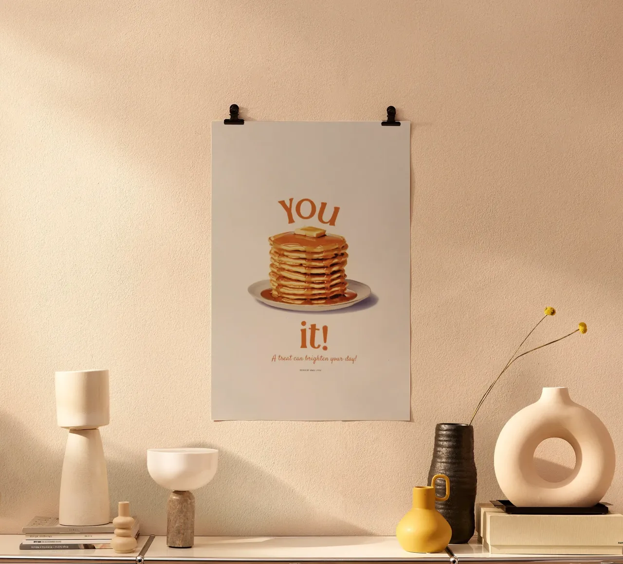 You Pancake it poster da Jonas Loose
