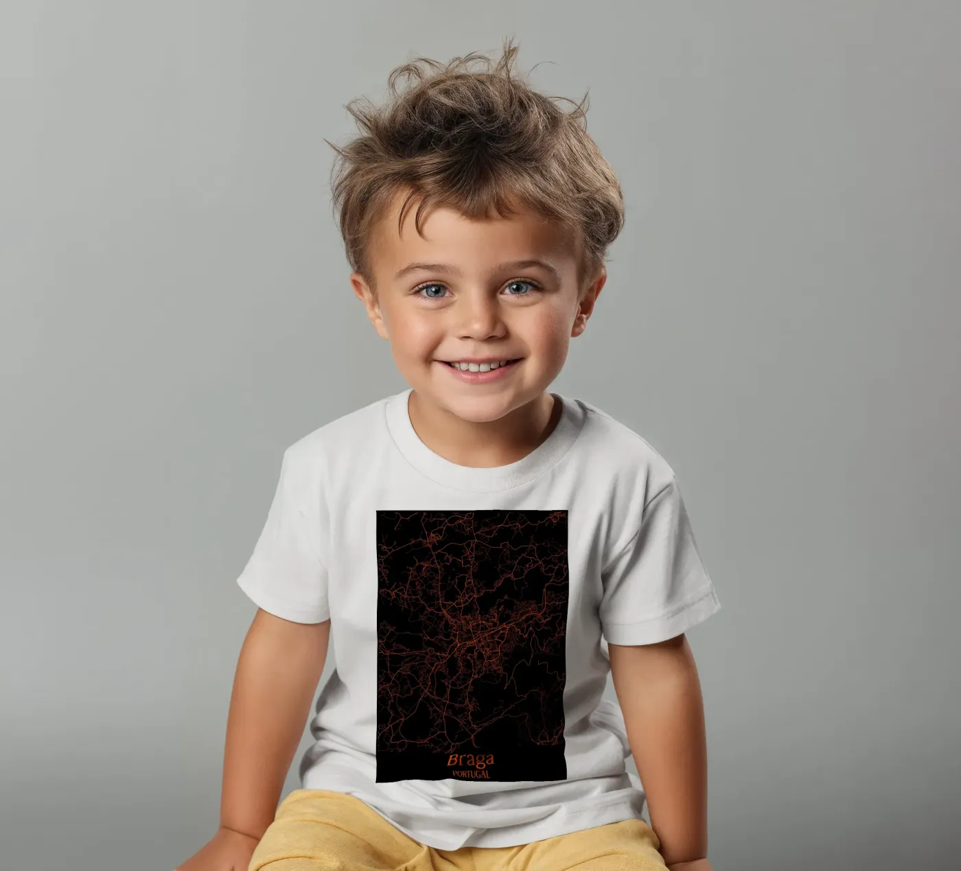Braga t-shirt bambini da MiMap