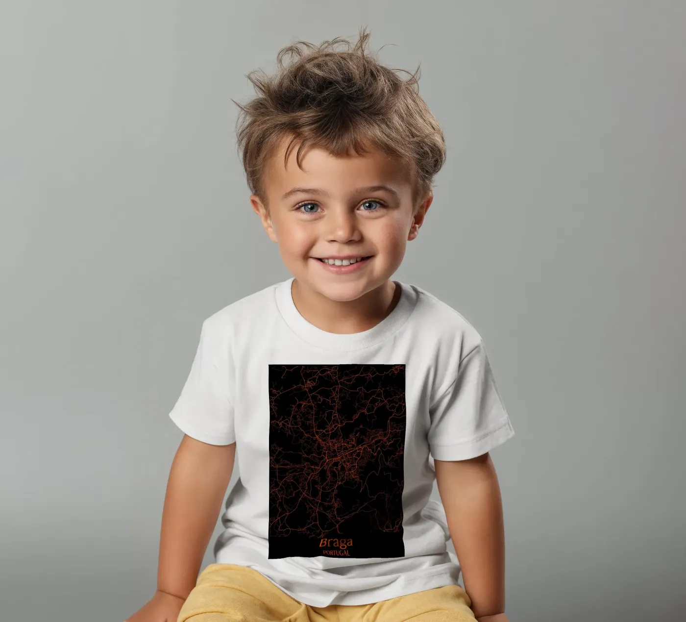 Braga t-shirt bambini da MiMap