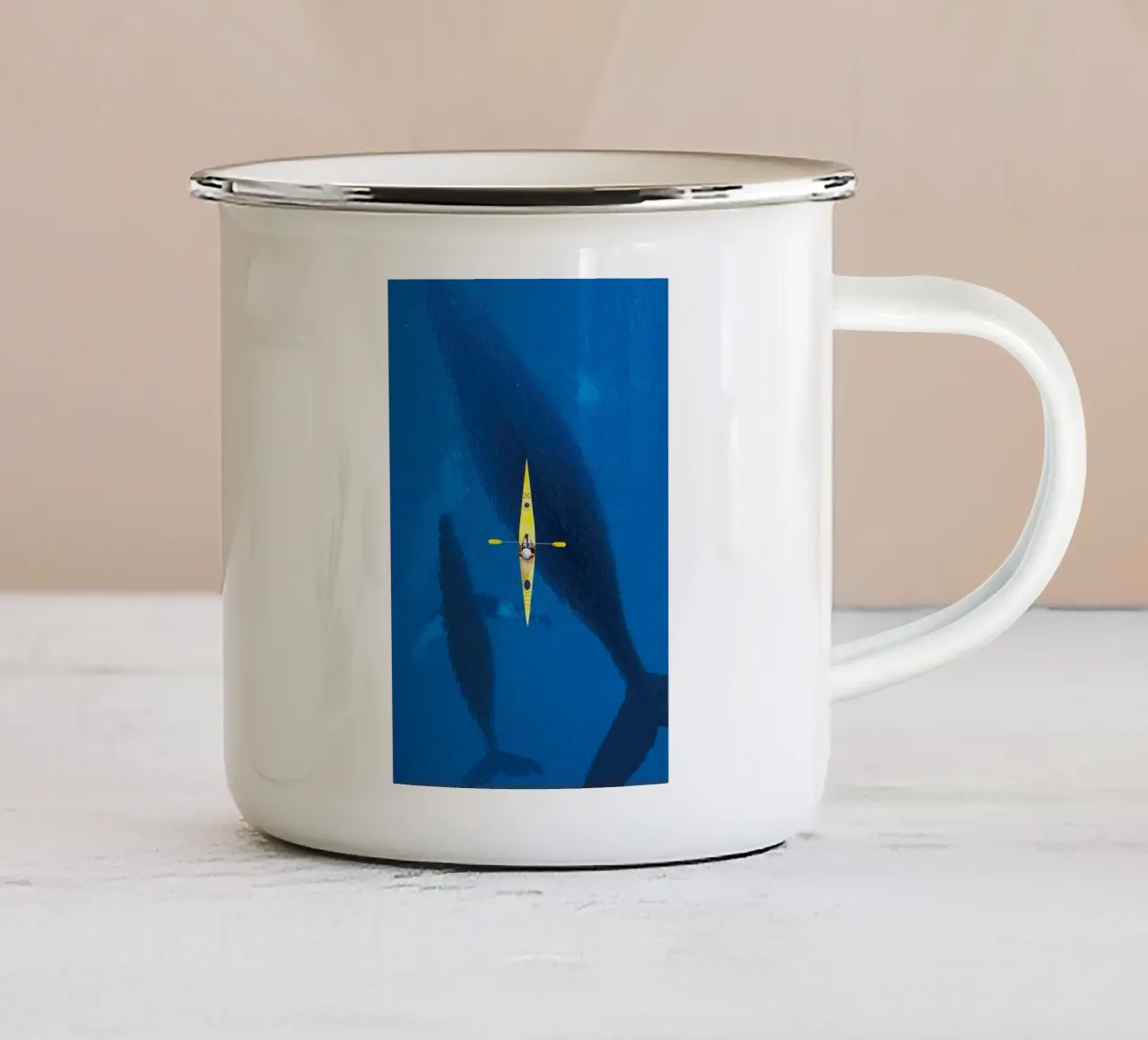 boat and giant tazza in smalto da Good days