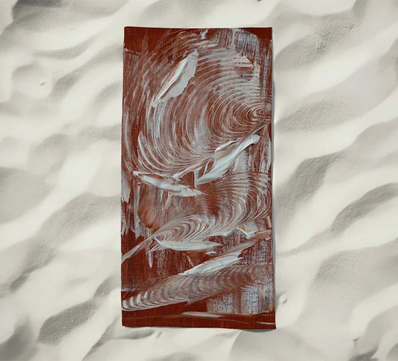 It's raining again. telo mare da Thierry Vobmann Abstract painting