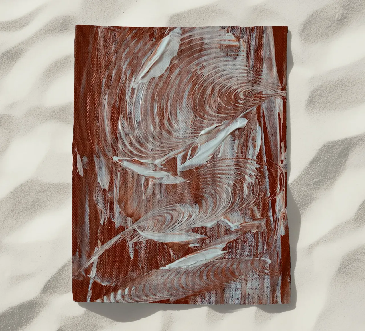 It's raining again. telo mare da Thierry Vobmann Abstract painting