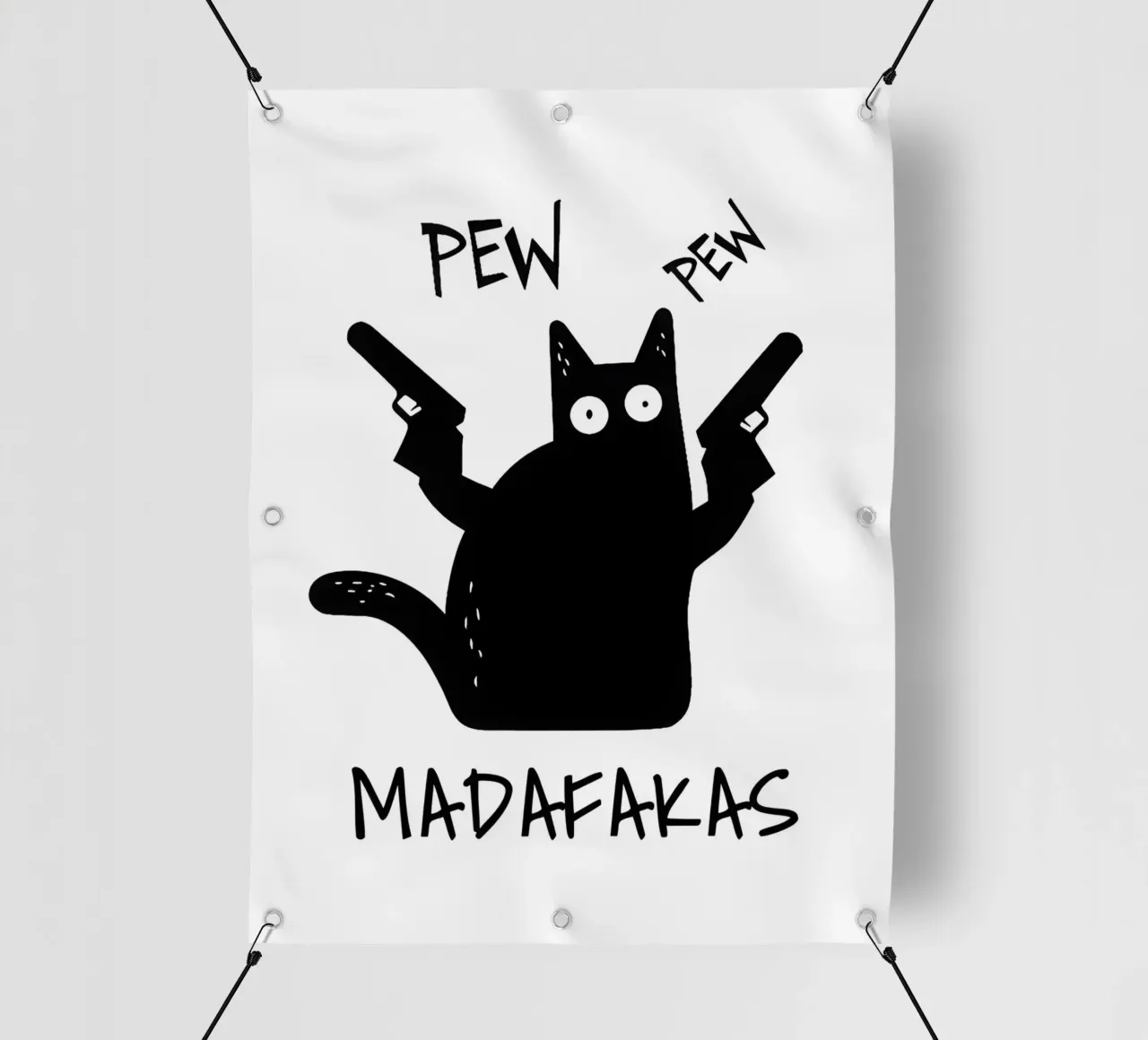 "PEW PEW telo in pvc da Type & Tape