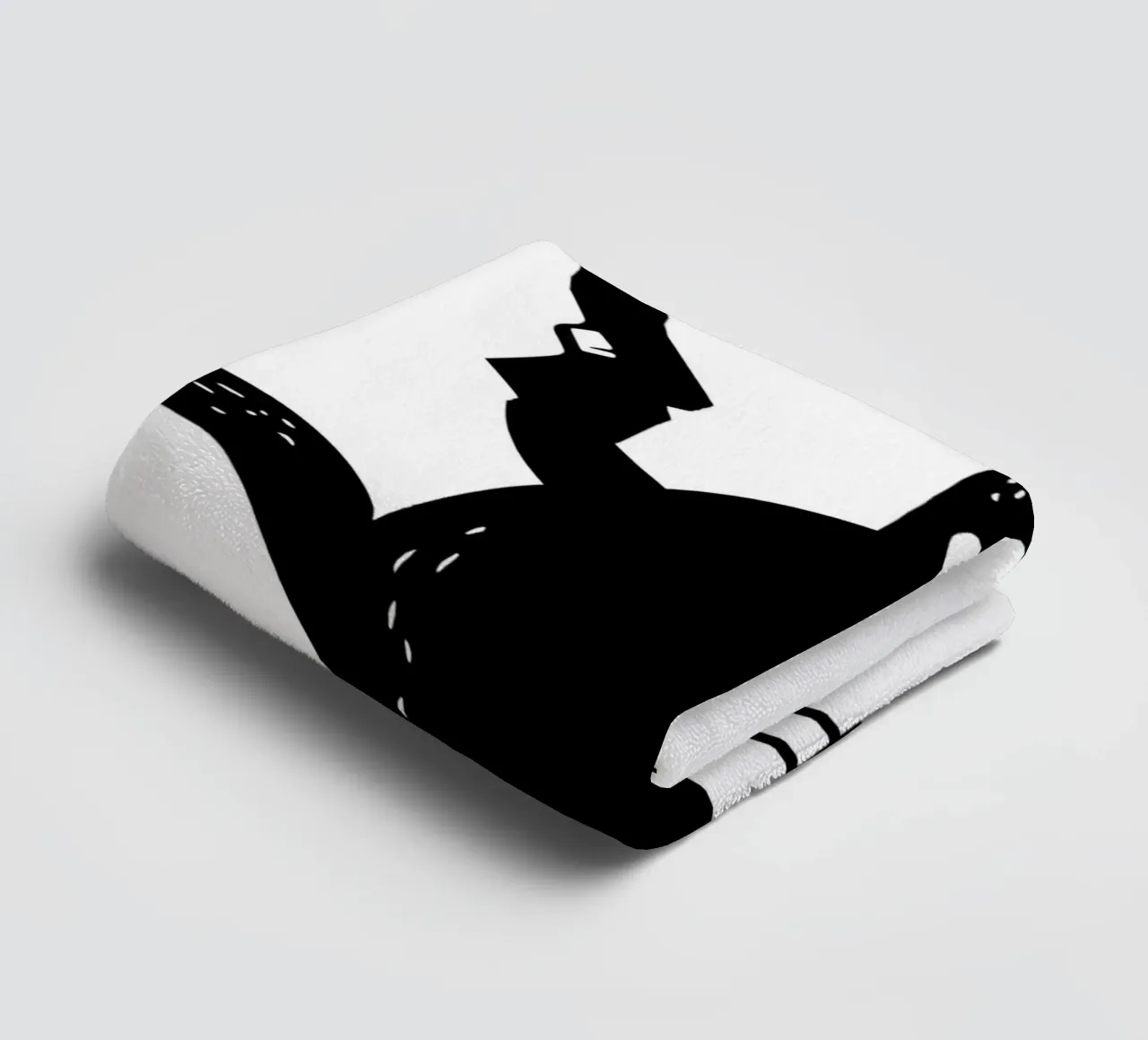 "PEW PEW asciugamano da bagno da Type & Tape