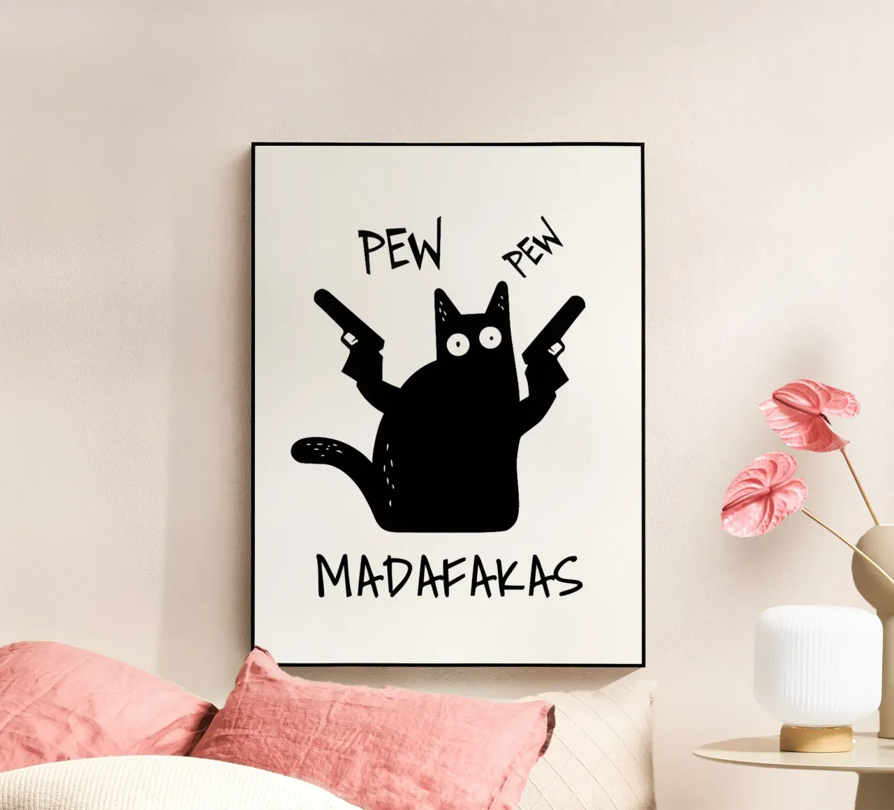 "PEW PEW plexiglass da Type & Tape