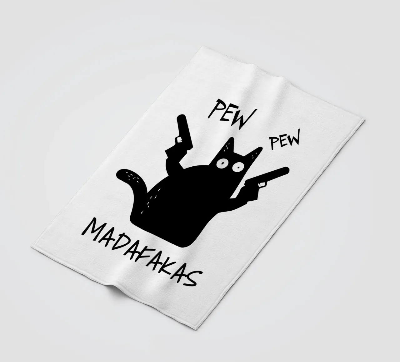 "PEW PEW coperta in pile da Type & Tape