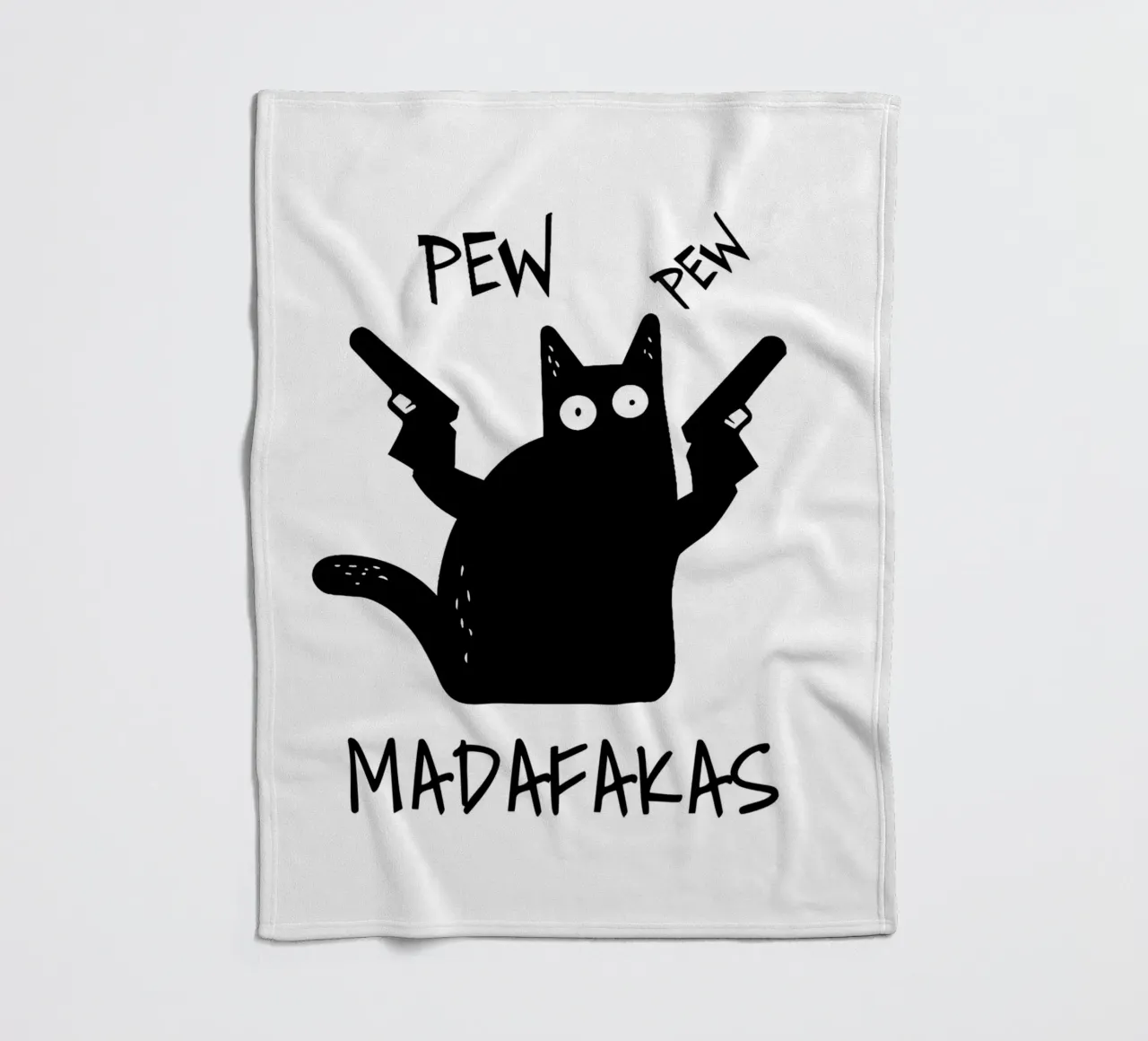 "PEW PEW coperta in pile da Type & Tape