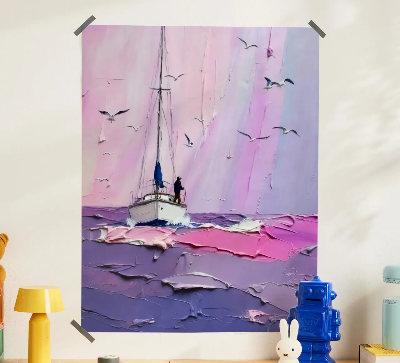 boat and storm poster da Good days