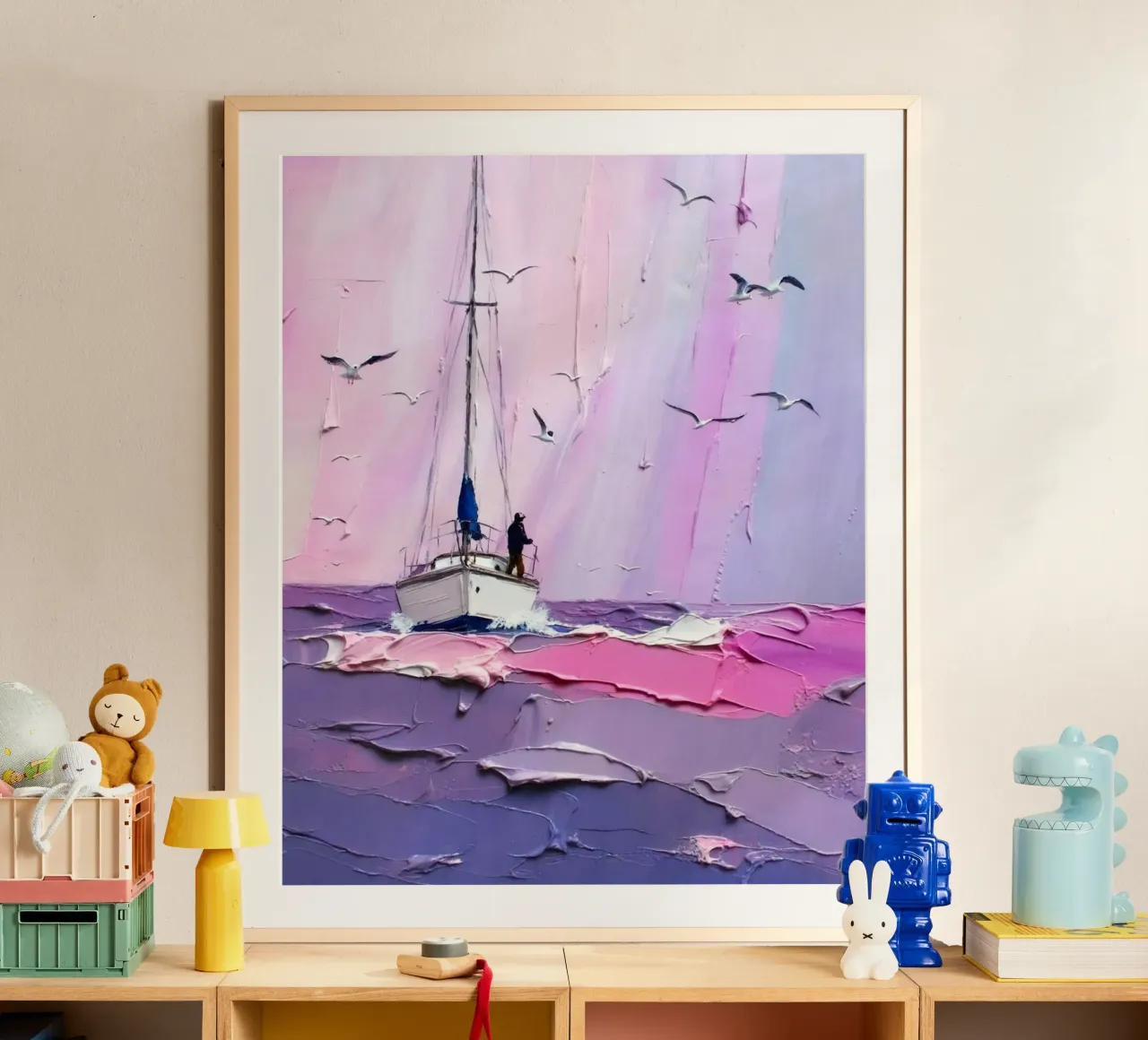 boat and storm poster da Good days