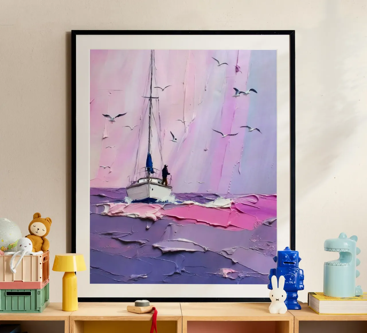 boat and storm poster da Good days