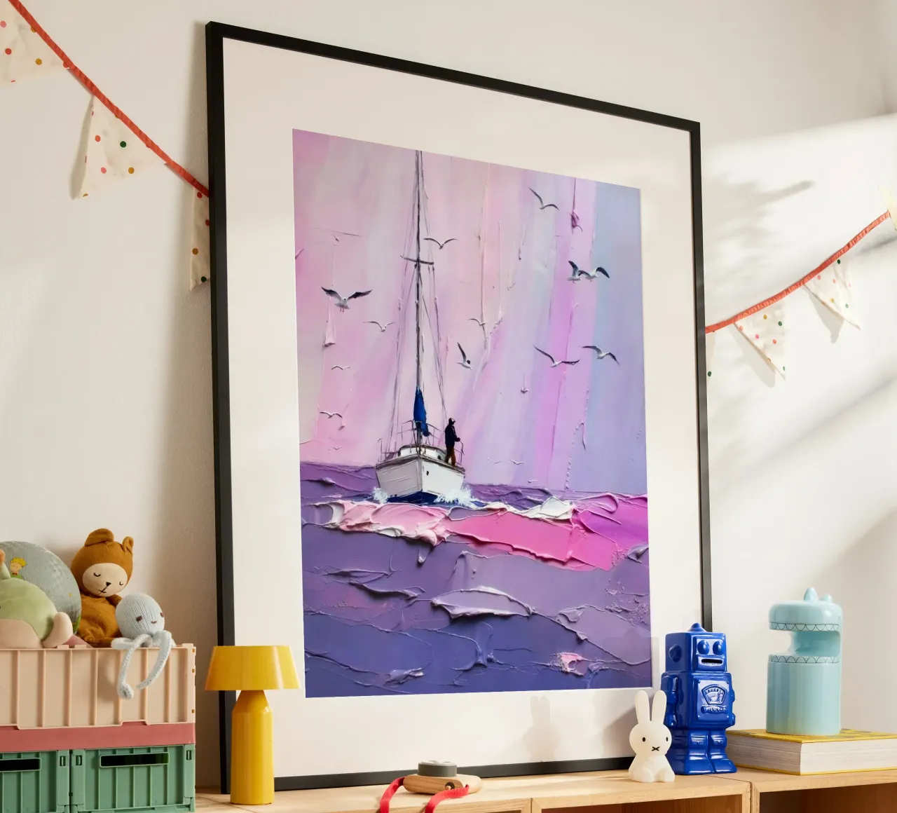 boat and storm poster da Good days