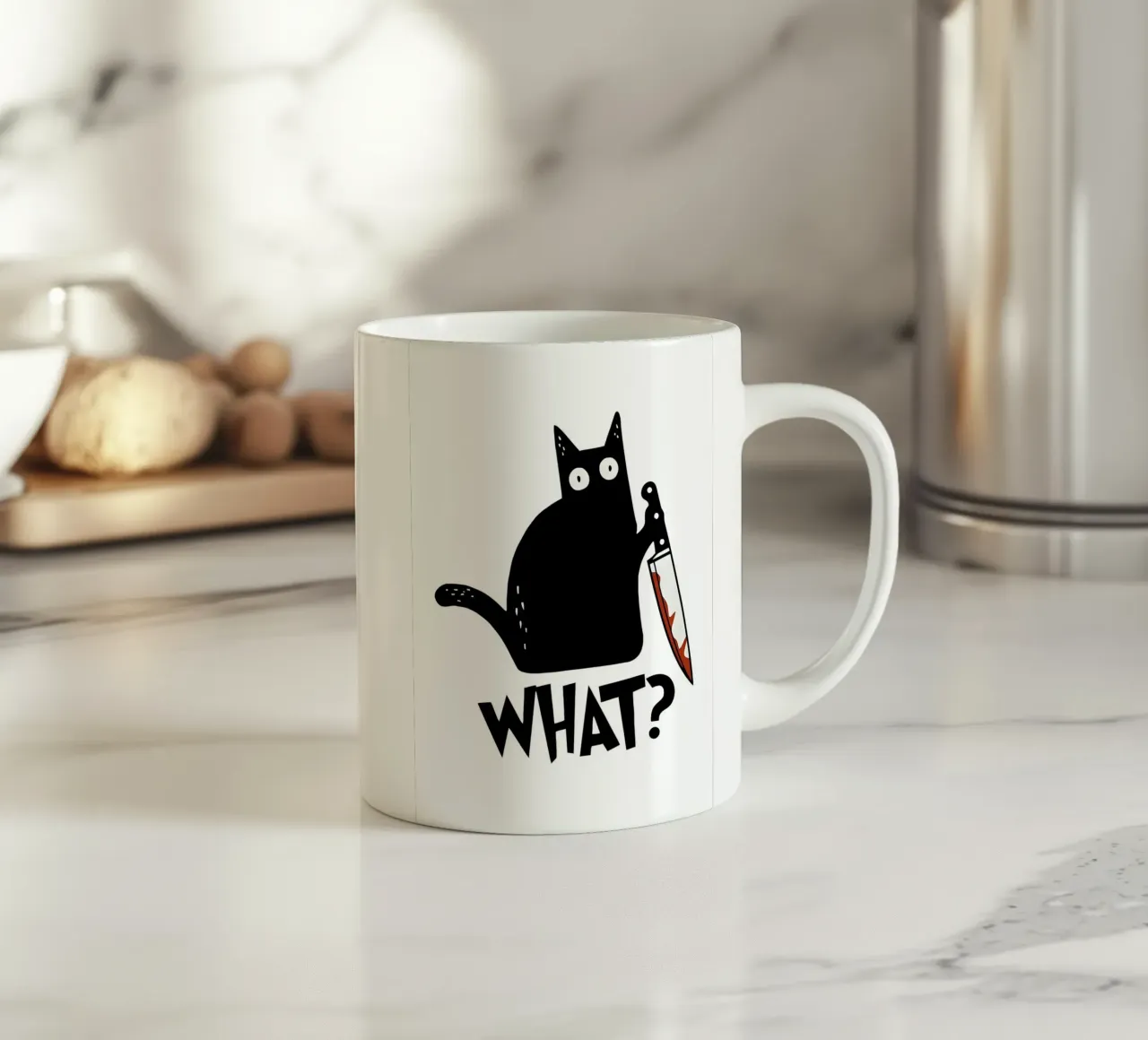 WHAT tazza in ceramica da Type & Tape