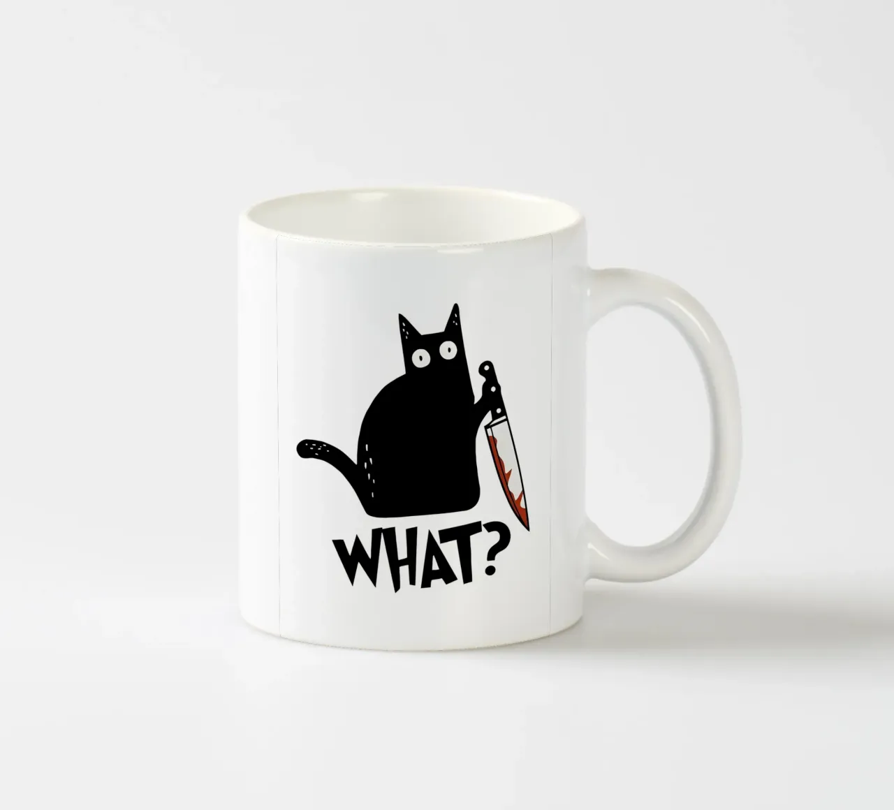 WHAT tazza in ceramica da Type & Tape