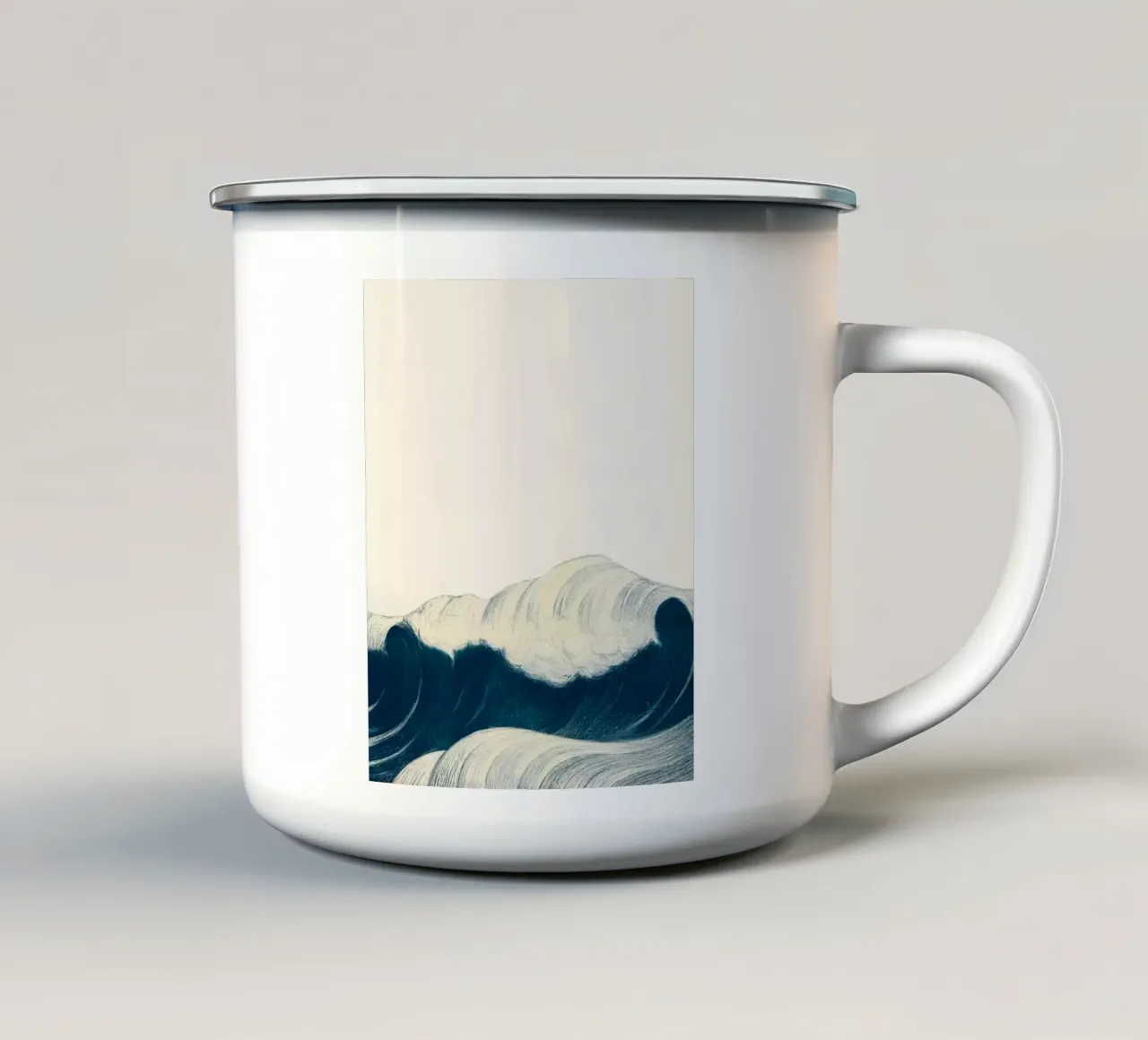 big wave tazza in smalto da Good days