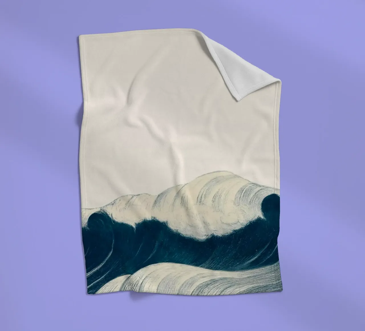big wave coperta in pile da Good days